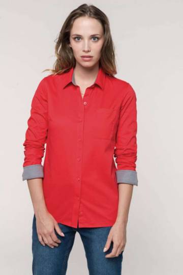 Ladies’ Nevada Long Sleeve Cotton Shirt