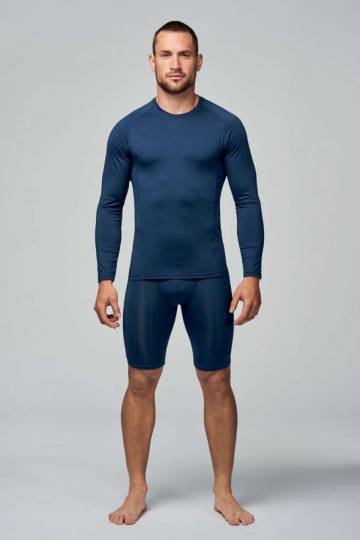 Adults' Long-Sleeved Base Layer Sports T-Shirt