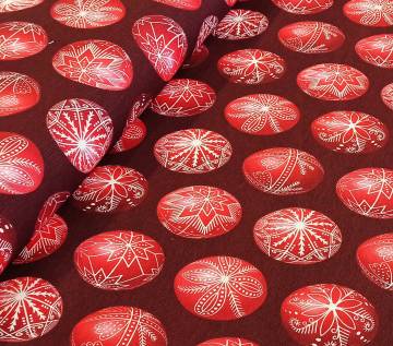 Húsvét - Piros festett tojások (Lisa)