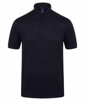 Férfi Slim Fit Stretch Galléros Póló