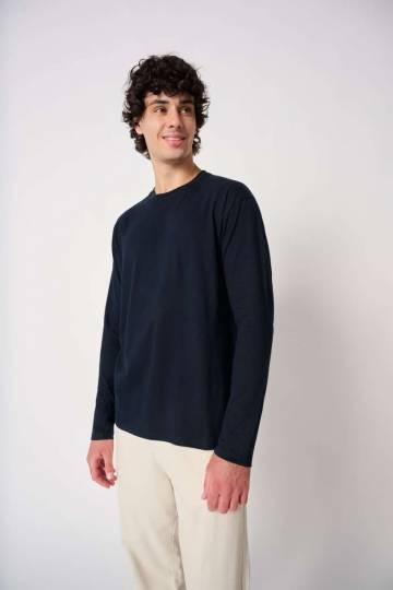 Ideal150 Uniszex Körkötött Hosszú Ujjú Póló