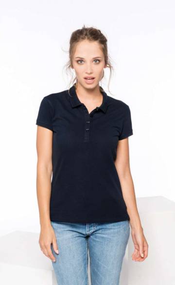 Ladies’ Short-Sleeved Piqué Polo Shirt