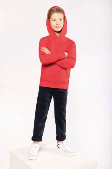 Kids' Eco-Friendly Hooded Sweatshirt