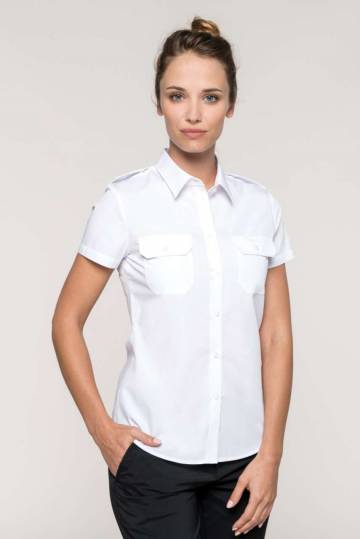 Ladies’ Short-Sleeved Pilot Shirt