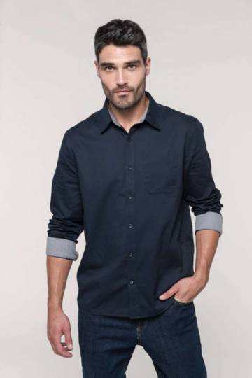 Men's Nevada Long Sleeve Cotton Shirt