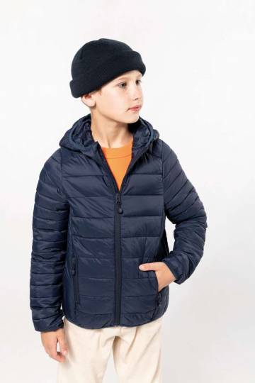 Kids' Lightweight Hooded Padded Jacket