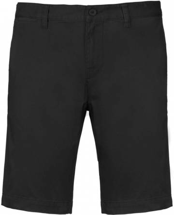 Men's Chino Bermuda Shorts - Black