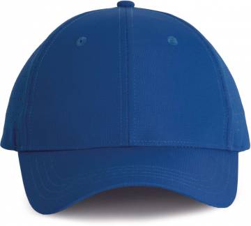Perforated Panel Cap - 6 Panels Duit - Royal Blue