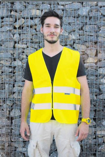 Safety Vest With Zipper 