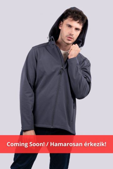 Men’S 3-Layer Detachable Hooded Softshell Jacket