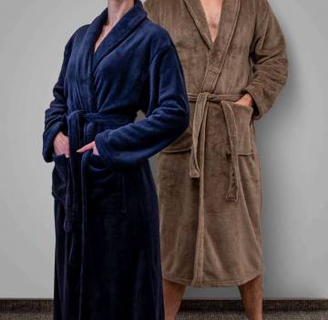 Olima Coral Fleece Bathrobe