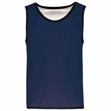 Kid's Reversible Rugby Bib - Blue Dusk / White