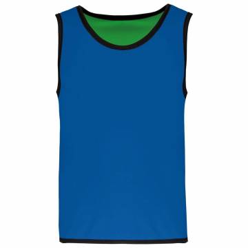 Kid's Reversible Rugby Bib - Sporty Royal Blue / Green