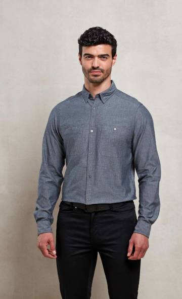 Men's Organic Chambray Fairtrade Shirt