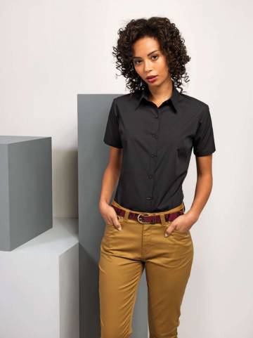 Women's Poplin Supreme Short Sleeve Shirt