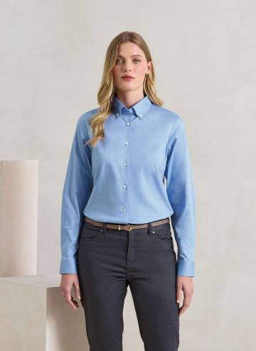 Supreme’ Oxford Women’S Long Sleeve Shirt