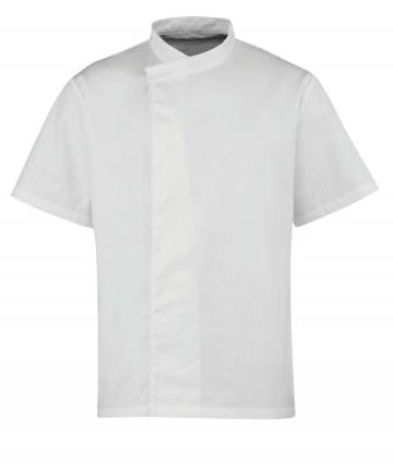 ‘Culinary’ Chef’S Short Sleeve Pull On Tunic - White