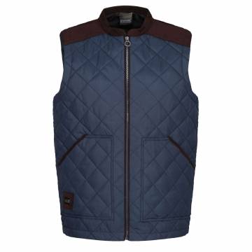Moreton Quilted Gilet - Navy