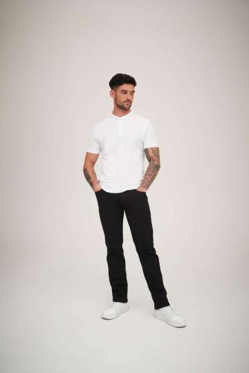 Leo Straight Jeans - Black