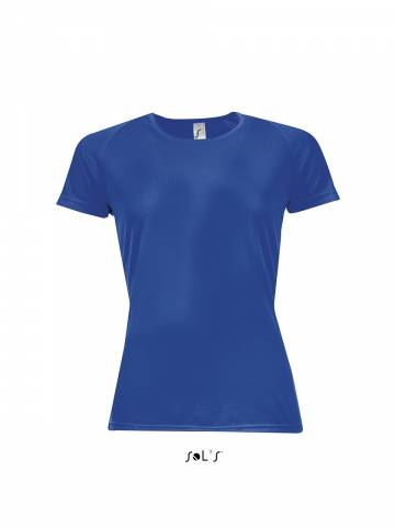 Sporty Women - Raglan-Sleeved T-Shirt - Royal Blue