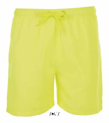 Sandy - Men's Swim Shorts - Neon Yellow