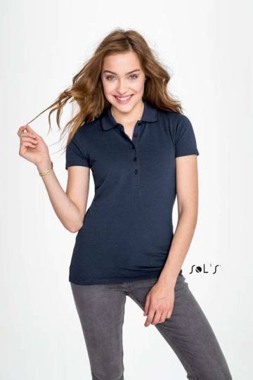 Phoenix Women Cotton-Elastane Polo Shirt