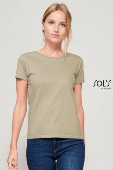 Sol's Pioneer Women - Round-Neck Fitted Jersey T-Shirt
