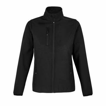 Sol's Falcon Women - Softshell Zip Jacket - Black