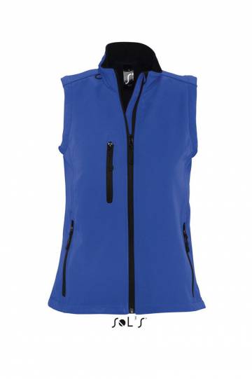Rallye Women - Sleeveless Softshell Jacket - Royal Blue