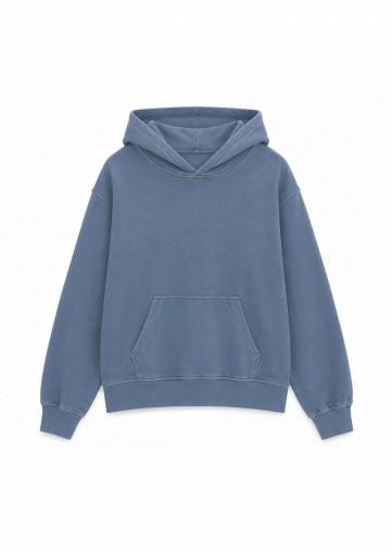 Mens Relaxed Terry Hoodie
