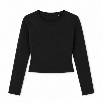 Womens Fitted Long Sleeve Top