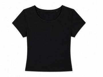 Womens Fitted Crop Top