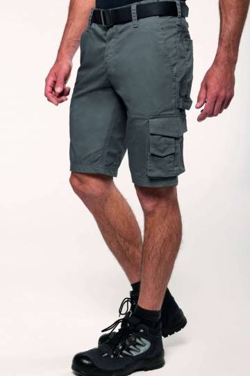 Multipocket Workwear Bermuda Shorts